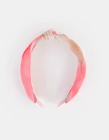 Diadema infantil tie dye