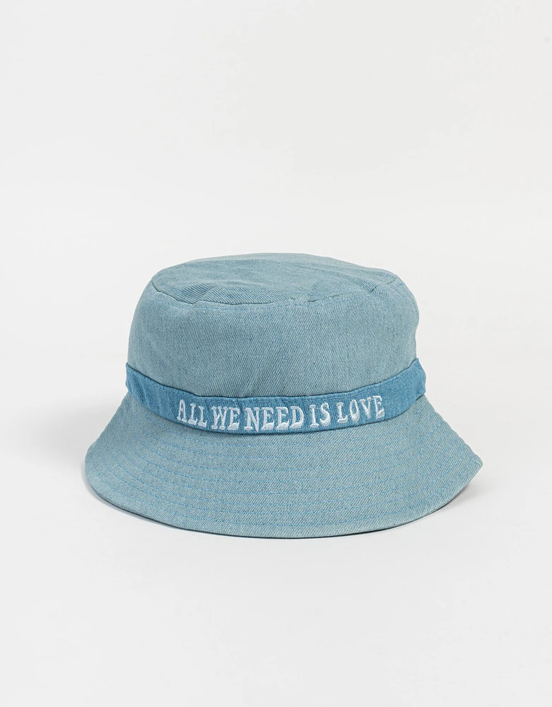 Gorro bucket all we need is love