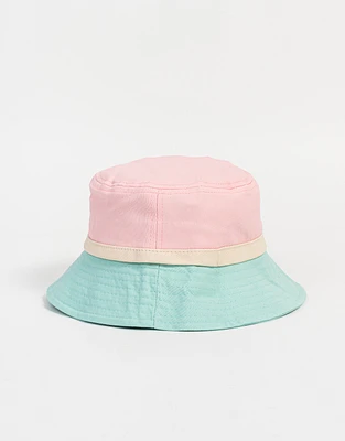 Gorro bucket color block