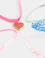 Set de 5 chokers infantiles