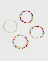 Set de pulseras beads