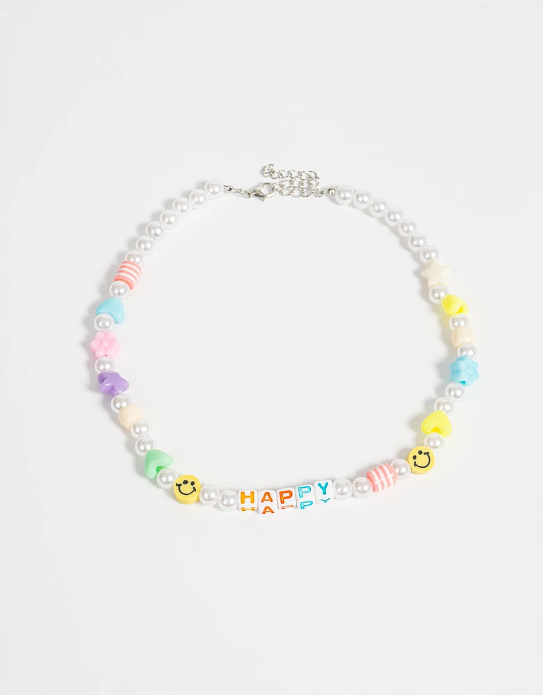 Collar infantil "happy"