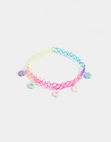 Choker infantil con flores