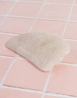 Masajeador gua sha de cuarzo