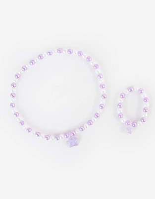 Set infantil collar, pulsera y anillo