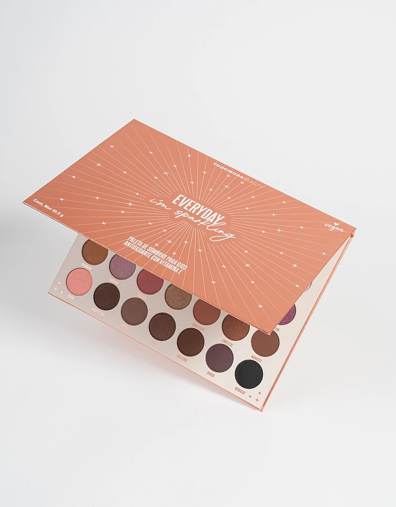 Paleta de sombras "everyday i m sparkling