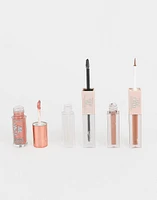 Set everyday i m sparkling con labial glossy, sombra líquida dúo y máscara de cejas