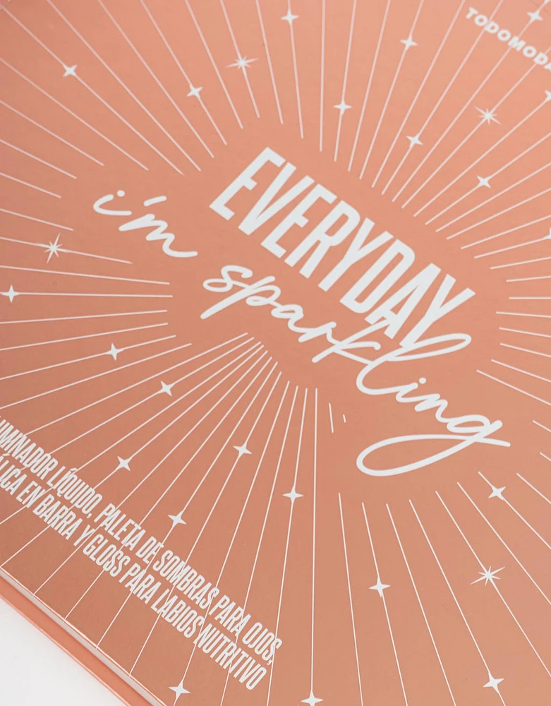 Box de maquillaje "everyday i'm sparkling"