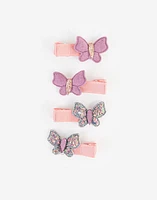 Set de broches infantiles mariposa