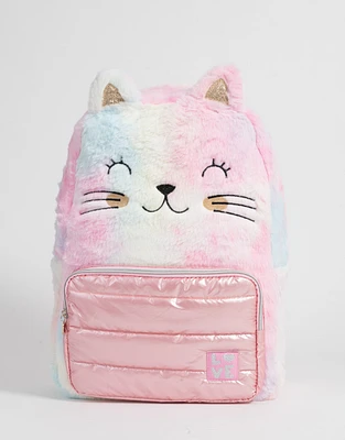 Mochila de peluche gatito