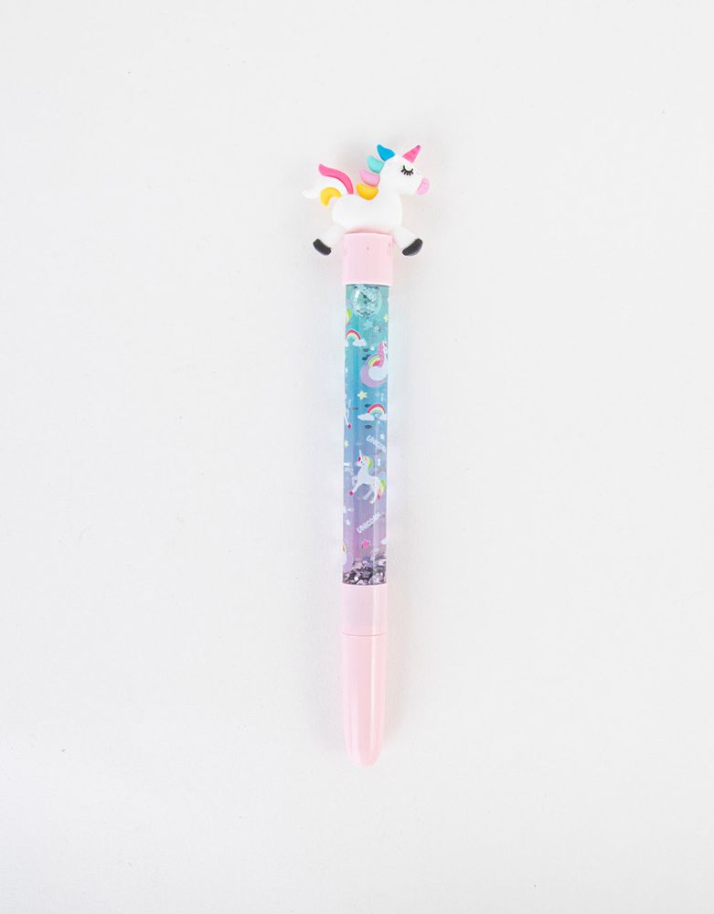 Bolígrafo con unicornio