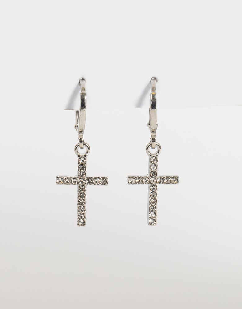 Aretes con cruz