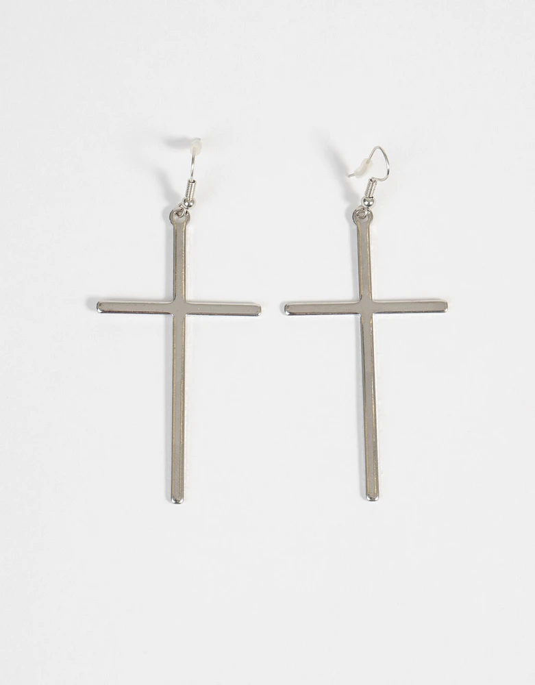 Aretes con cruz