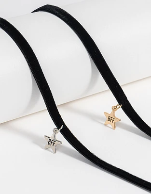 Set de chokers con estrella