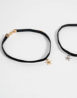 Set de chokers con estrella