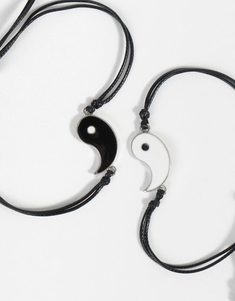 Set de pulseras yin yang