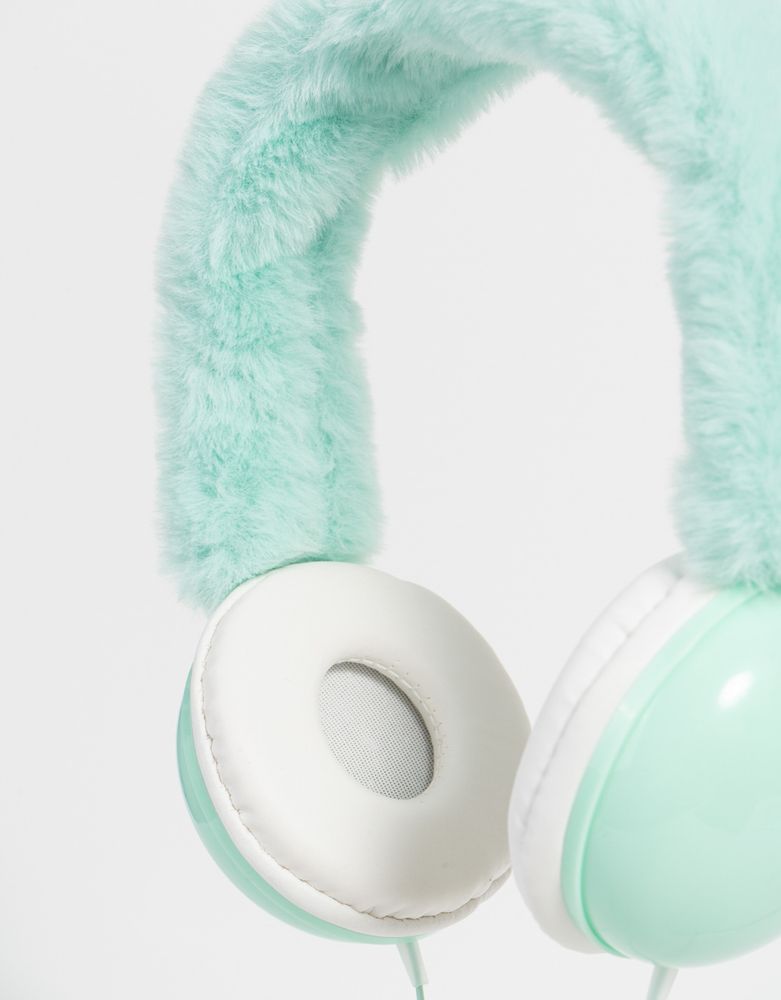 Auriculares con peluche