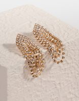 Aretes colgantes strass