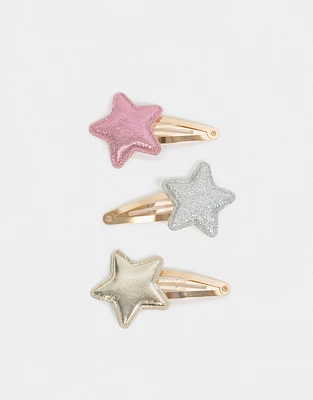 Broches infantiles con estrella