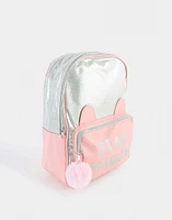 Mochila infantil con glitter