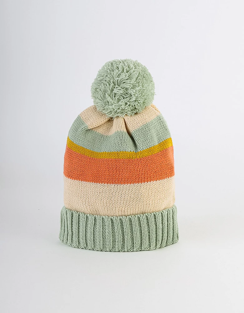 Gorro infantil colorblock