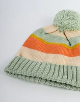 Gorro infantil colorblock