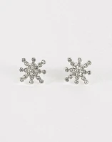 Aretes estrella bañados en plata