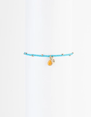 Pulsera con piedra ámbar