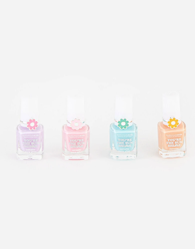 Set de esmaltes con anillitos