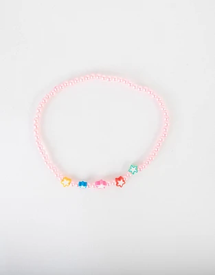 Collar infantil con estrellitas