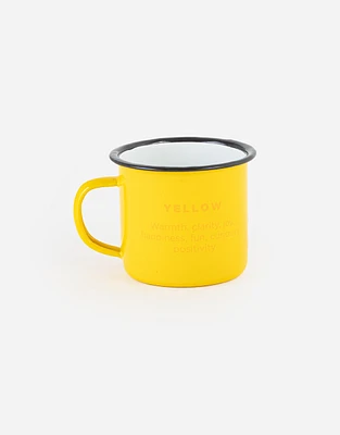 Taza metálica estampada