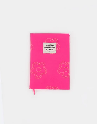 Cuaderno a5 pink flowers