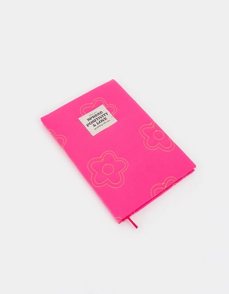 Cuaderno a5 pink flowers