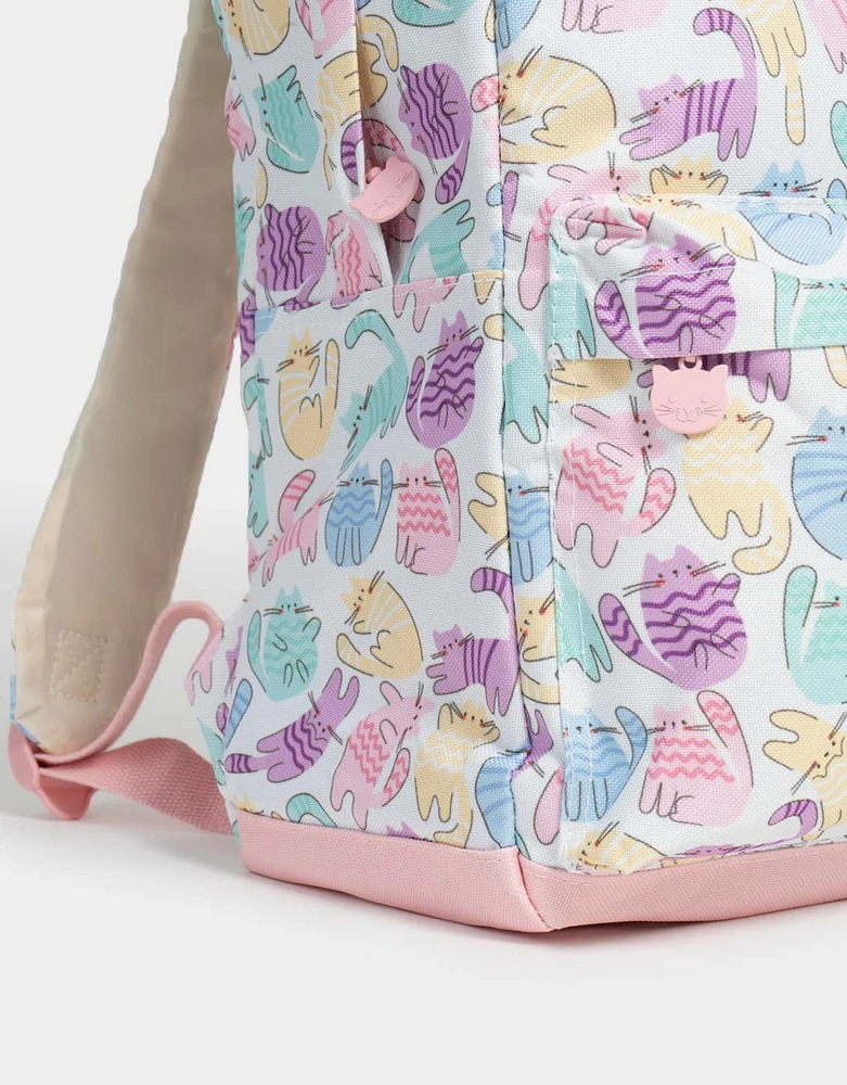 Mochila infantil de gatitos