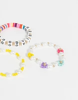 Set de  pulseras infantiles