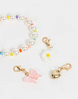 Pulsera con dijes intercambiables