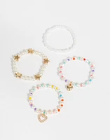 Pulseras infantiles con estrellas