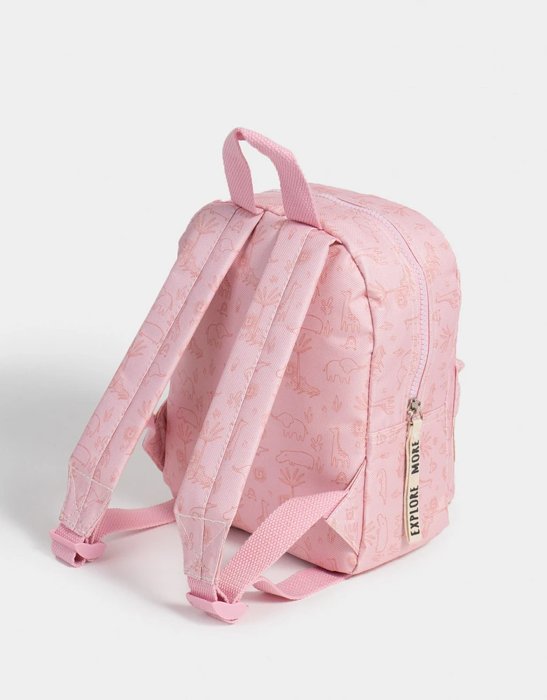 Mochila infantil estampada