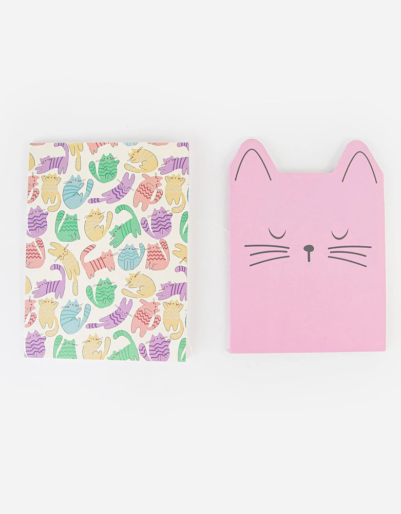 Set de cuadernos infantiles gatito
