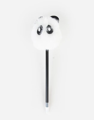 Lápiz con pompon de panda