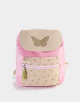 Mochila infantil con mariposa