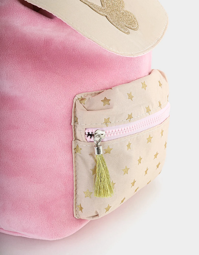 Mochila infantil con mariposa