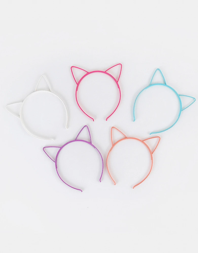 Set de diademas kids gatito