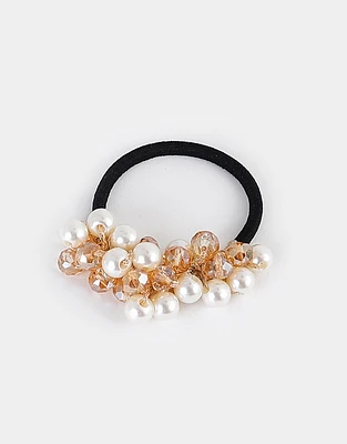 Ligas elásticas con perlas