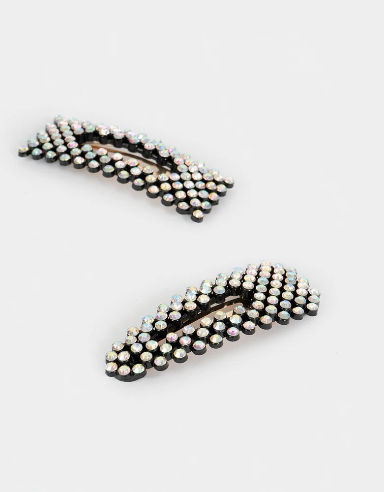 Broches cucas con strass