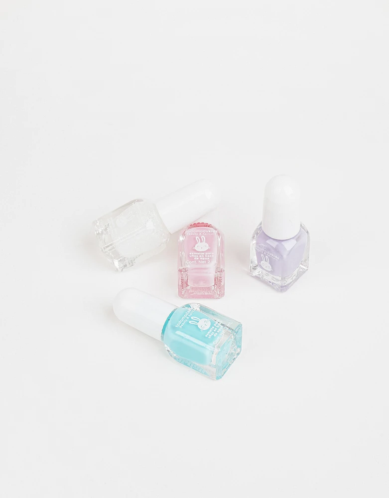 Set magic in the clouds con 4 mini esmaltes infantiles al agua multicolor