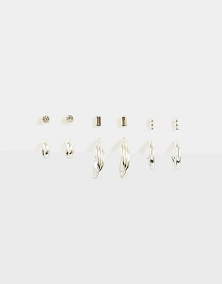 Aretes sets bañado en plata