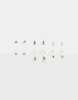 Aretes sets bañado en plata