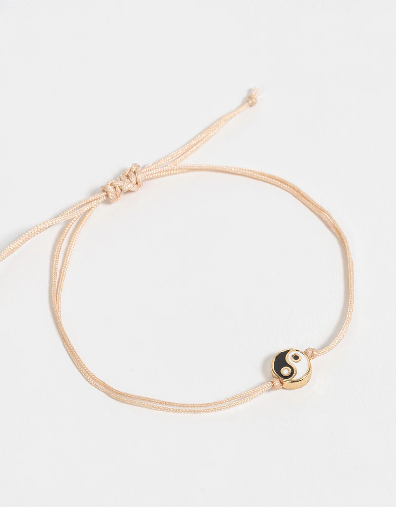 Pulsera con dije esmaltado