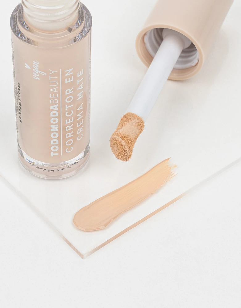 Corrector en crema mattificante